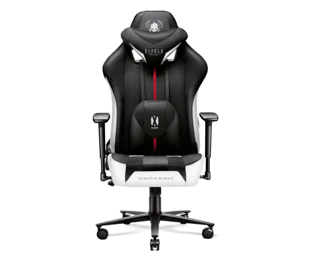 DIABLO Chairs X-PLAYER 2.0 King Size czarno-biały - 1192278 - zdjęcie 2